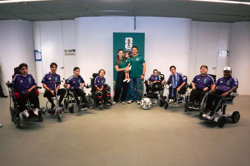 Un día mundialista: Powerchair Fútbol México vive una experiencia inolvidable junto a Gianni Infantino